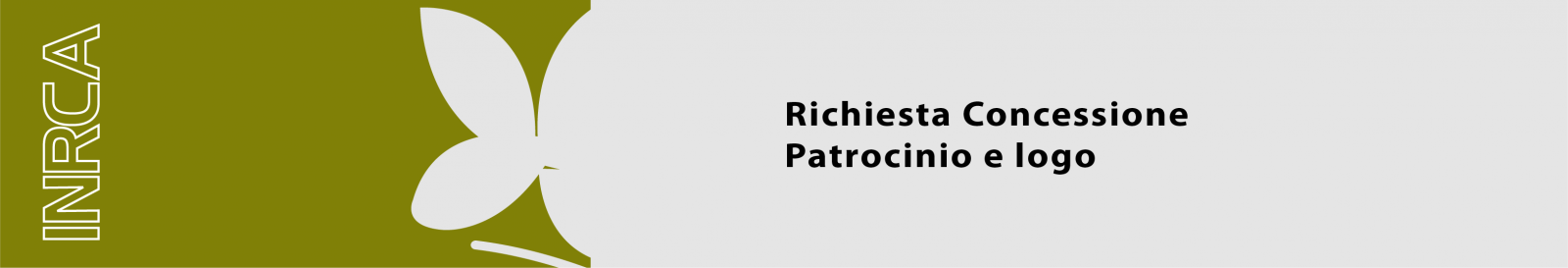 Richiesta concessione patrocinio logo inrca